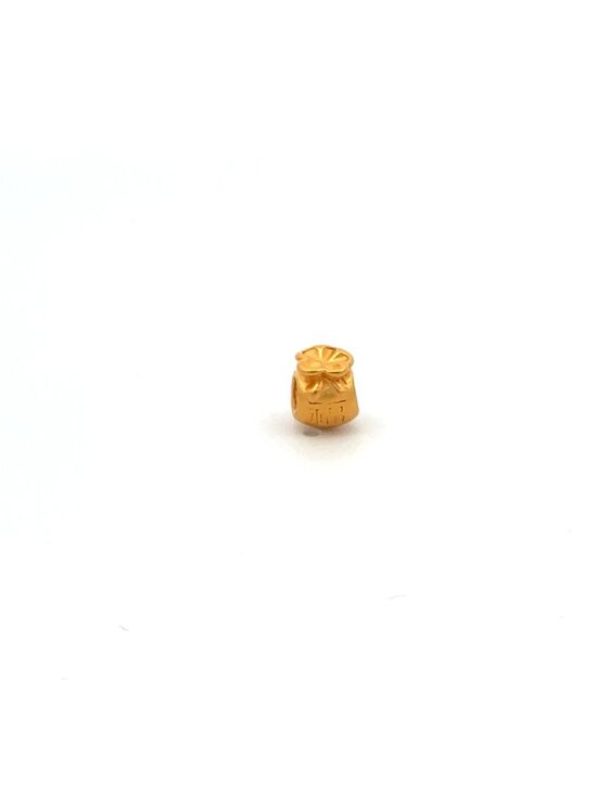 Unbranded Jewelry - 24K 999.9 Pure Gold Charm Money Bag Bead Spacer DIY Small 0.16g